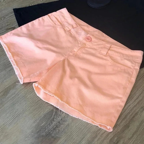 Rip Curl Cut Off Raw Hem Shorts - Picture 2 of 12